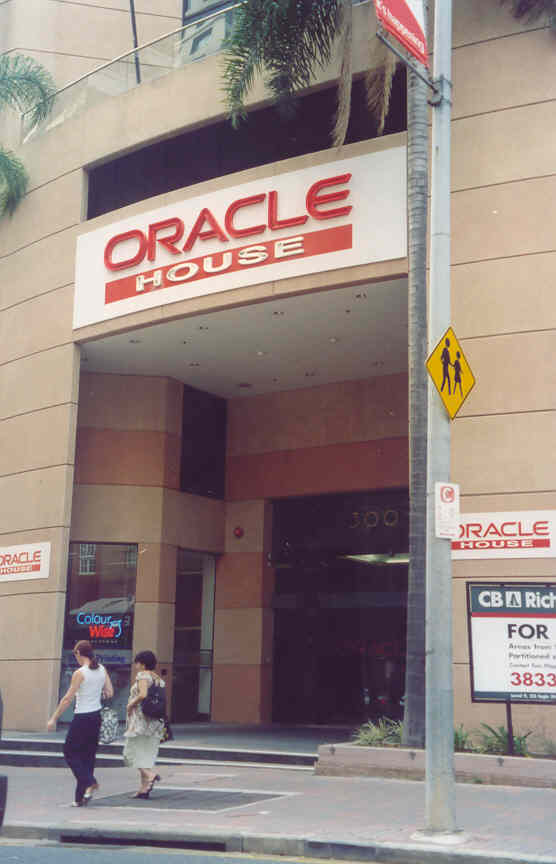 The Oracle office in Brisbane